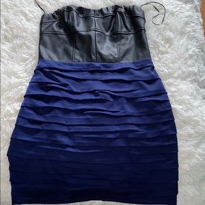 Black and navy dress!